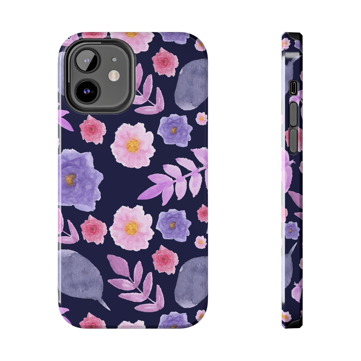 Purple Florals Phone Case