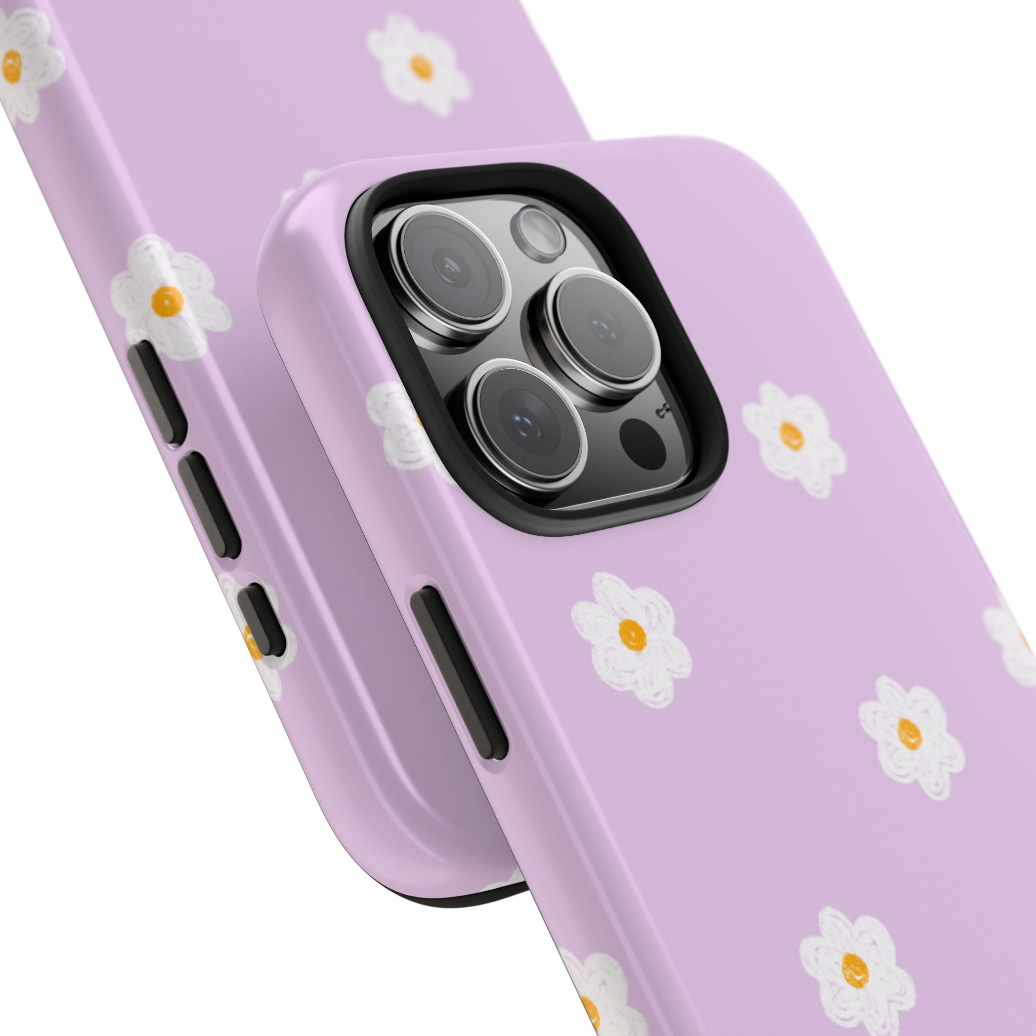 Purple and Mini Flowers Phone Case (Apple & Android)