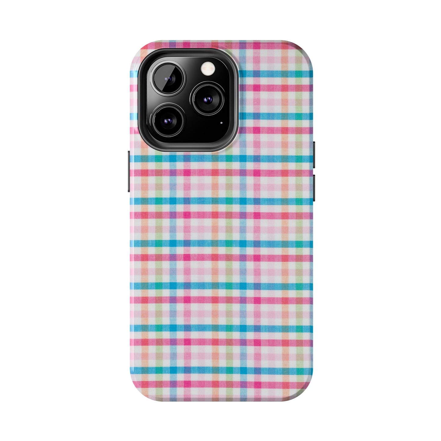 Checked Pattern Phone Case