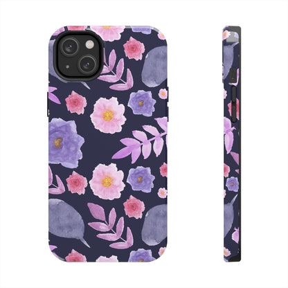 Purple Florals Phone Case