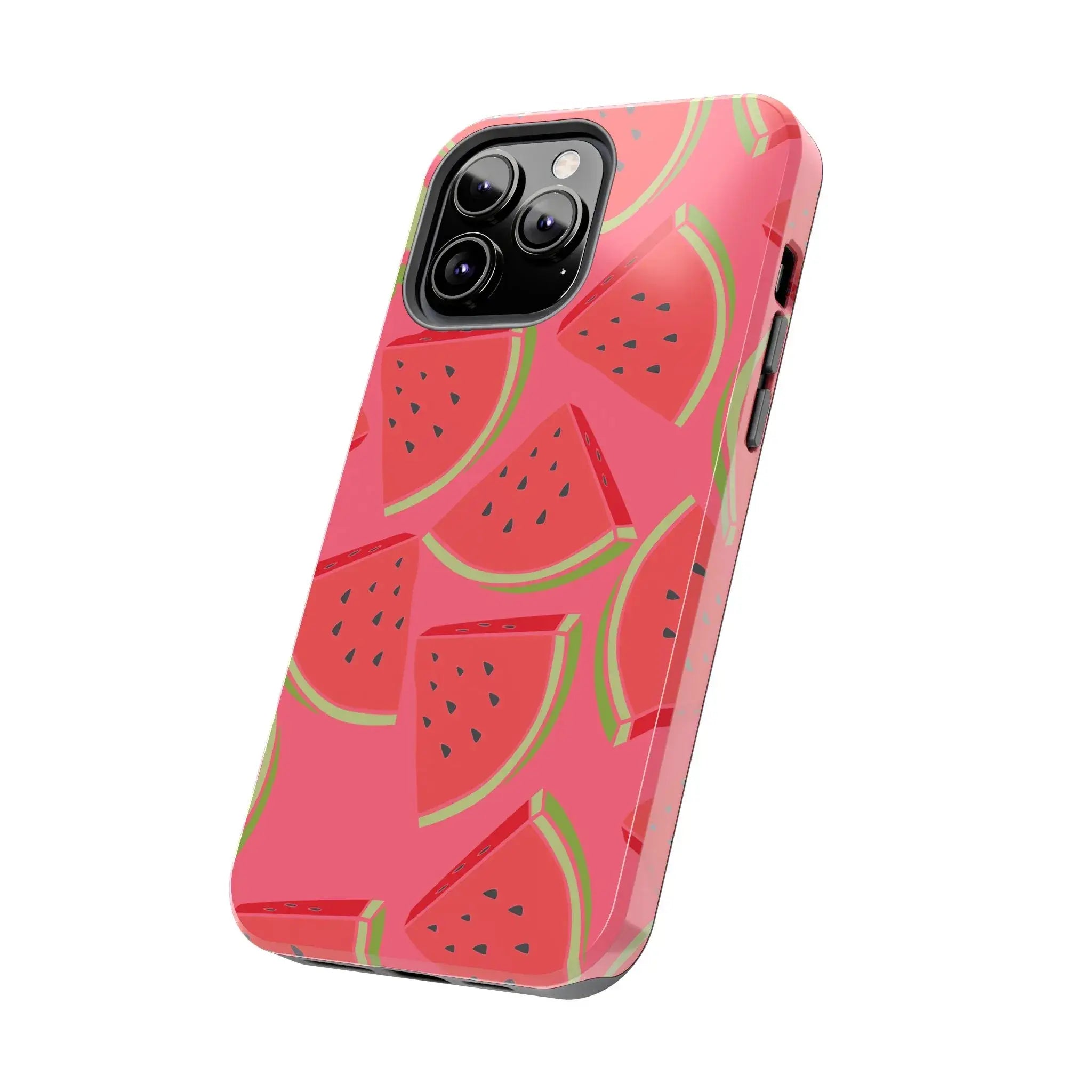 Watermelon Slices Phone Case (Apple & Android) - Pink Sweetheart