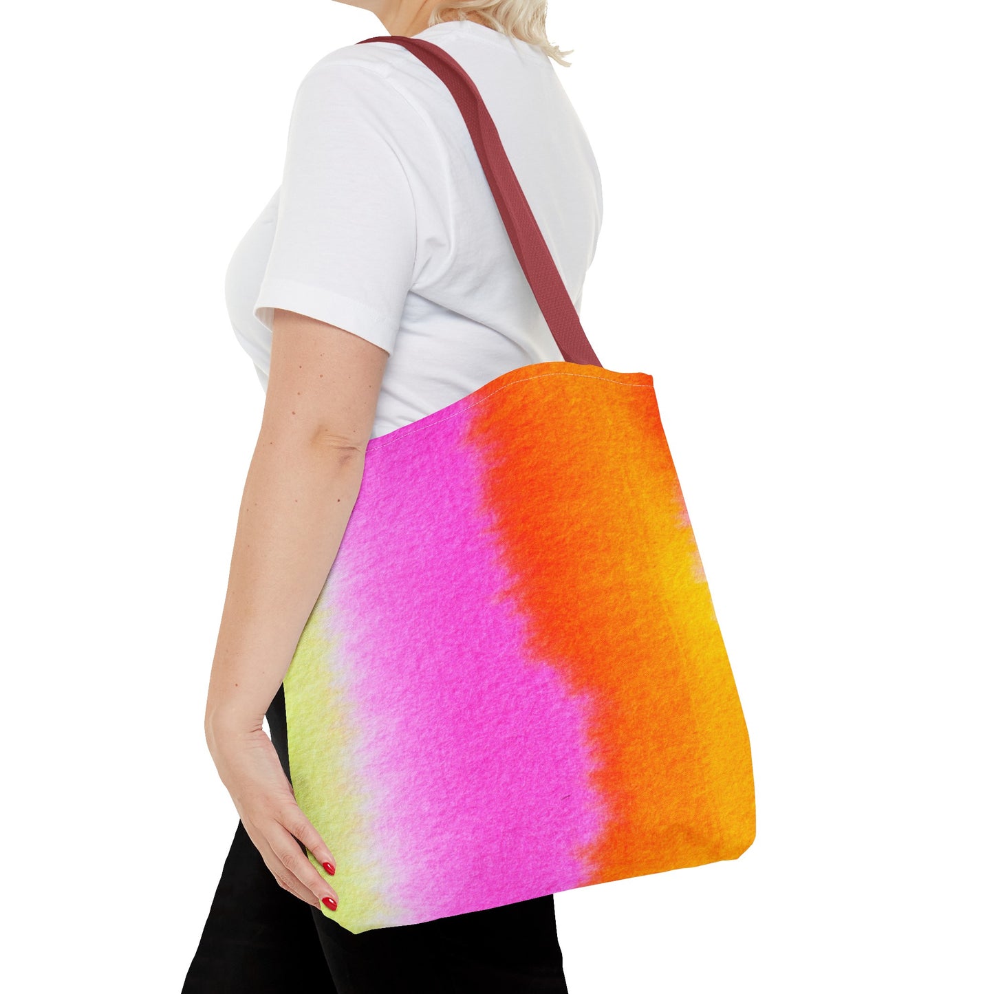 Colorful Watercolor Tote Bag