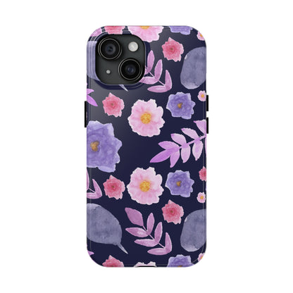 Purple Florals Phone Case