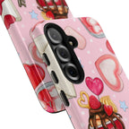 Goodies for My Sweetheart Phone Case (Apple & Android) - Pink Sweetheart