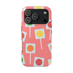 Lollipop Candy Phone Case (Apple & Android) - Pink Sweetheart
