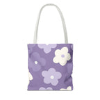 Pretty Purple Flowers Tote Bag