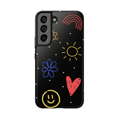 Draw Scribble Doodle Phone Case