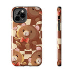Retro Brown Bear Phone Case (Apple & Android)