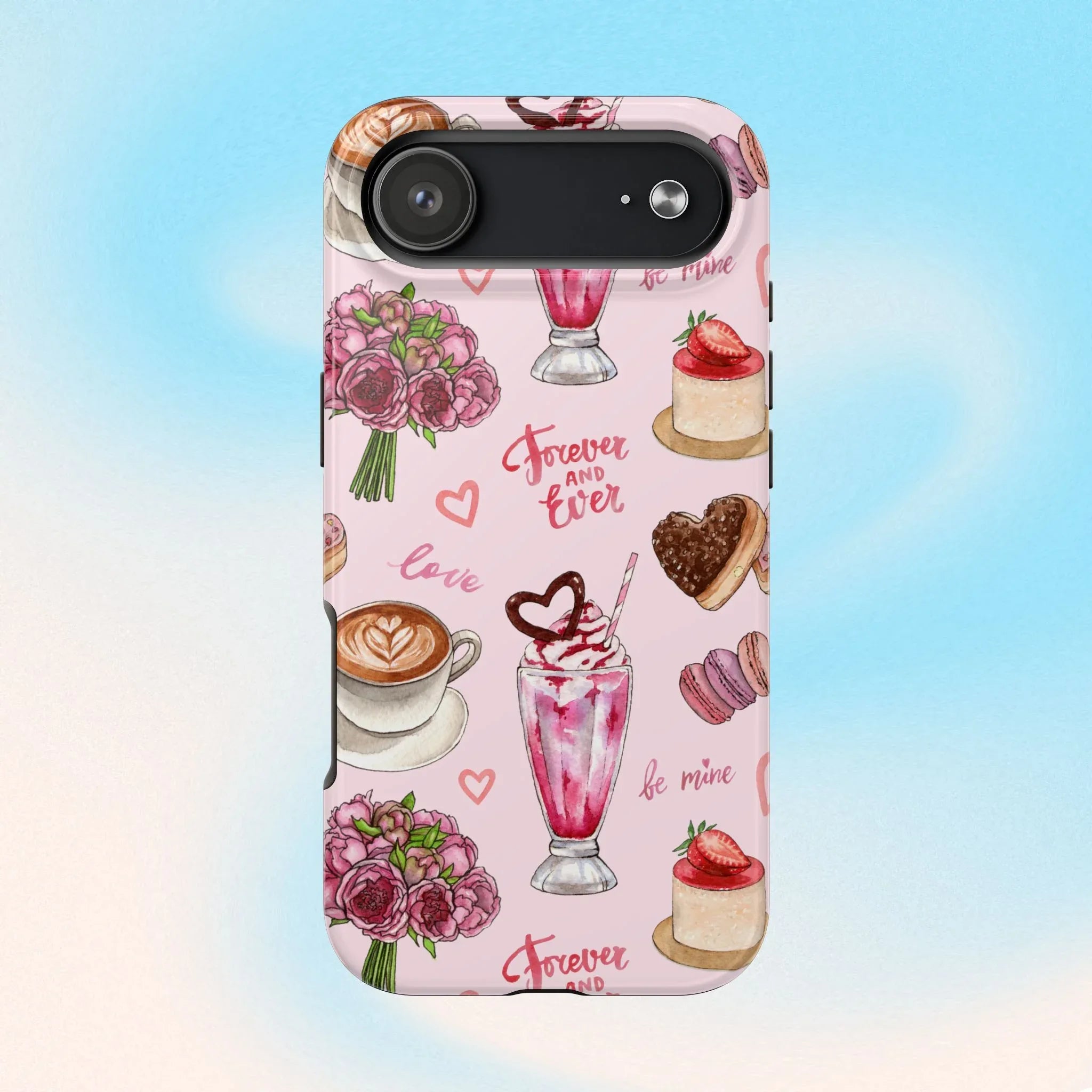 Be Mines Forever Phone Case (Apple & Android) - Pink Sweetheart