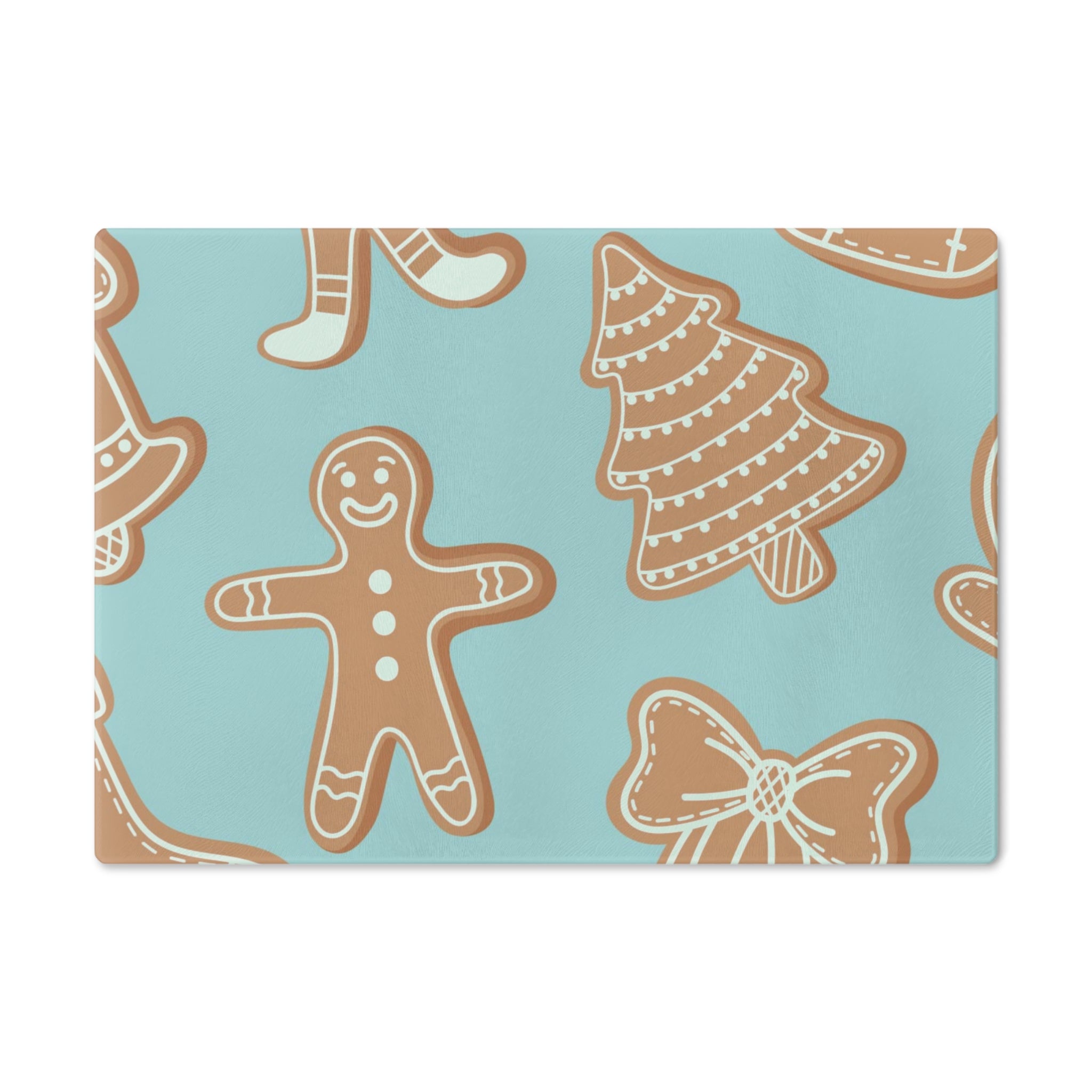 Gingerbread Glass Cutting Board