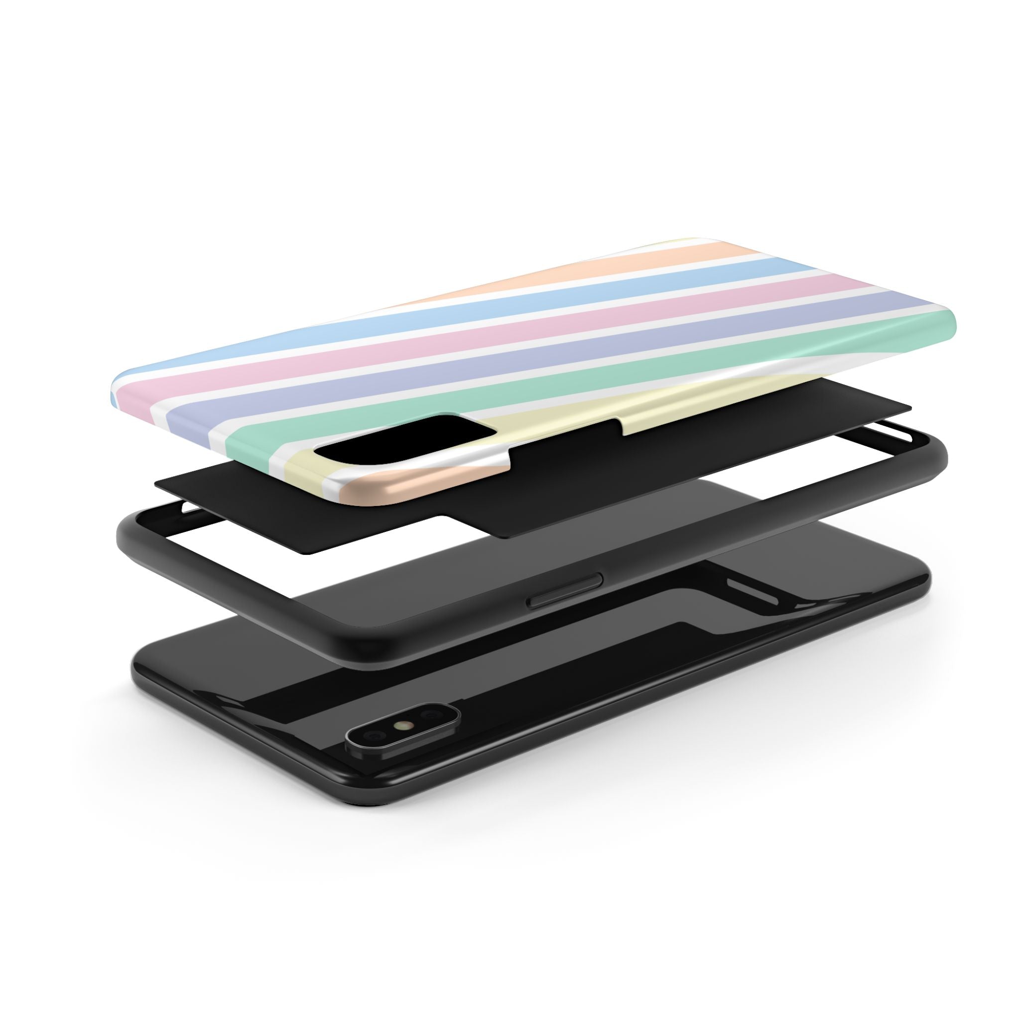 Pretty Pastel Lines Phone Case (Apple & Android)