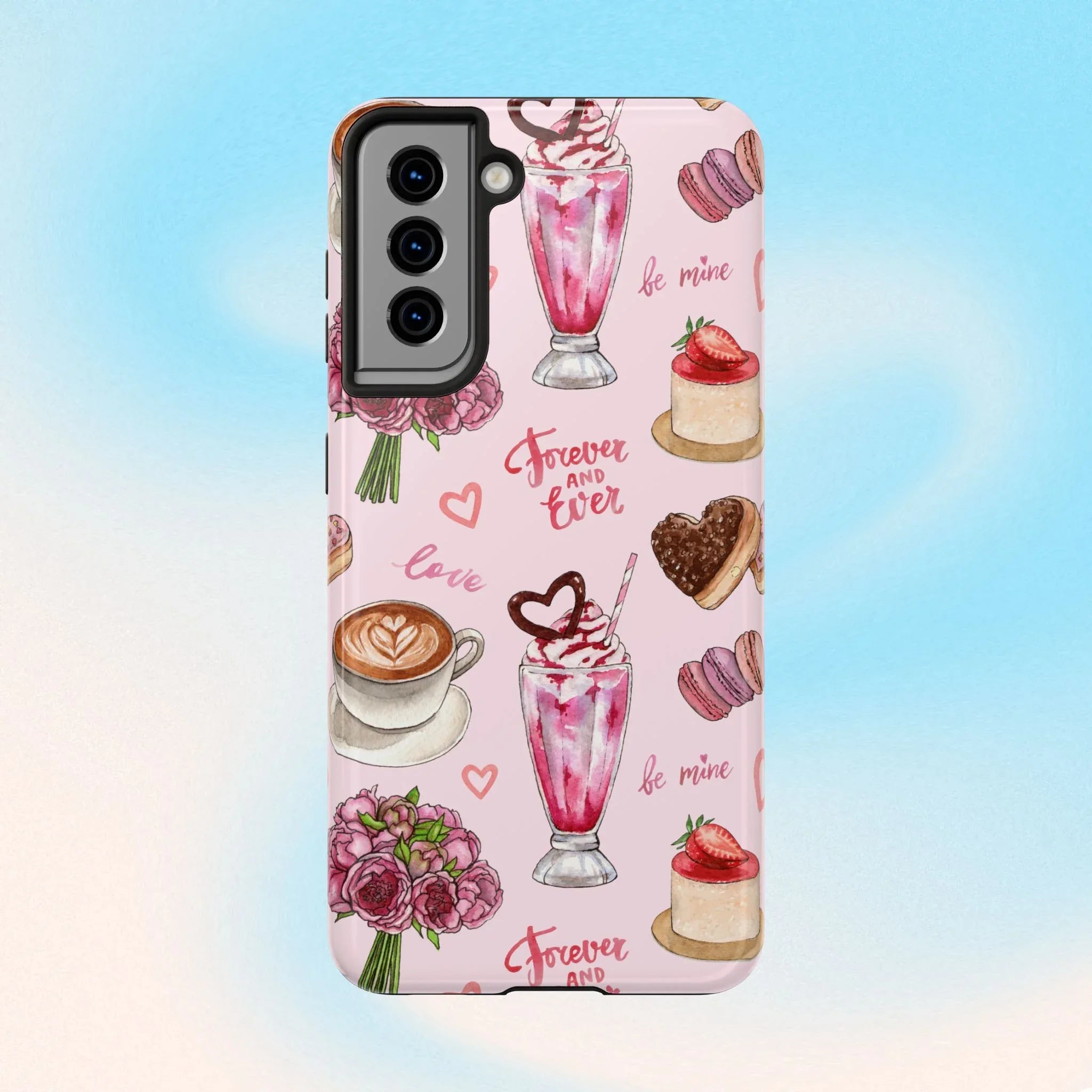 Be Mines Forever Phone Case (Apple & Android) - Pink Sweetheart