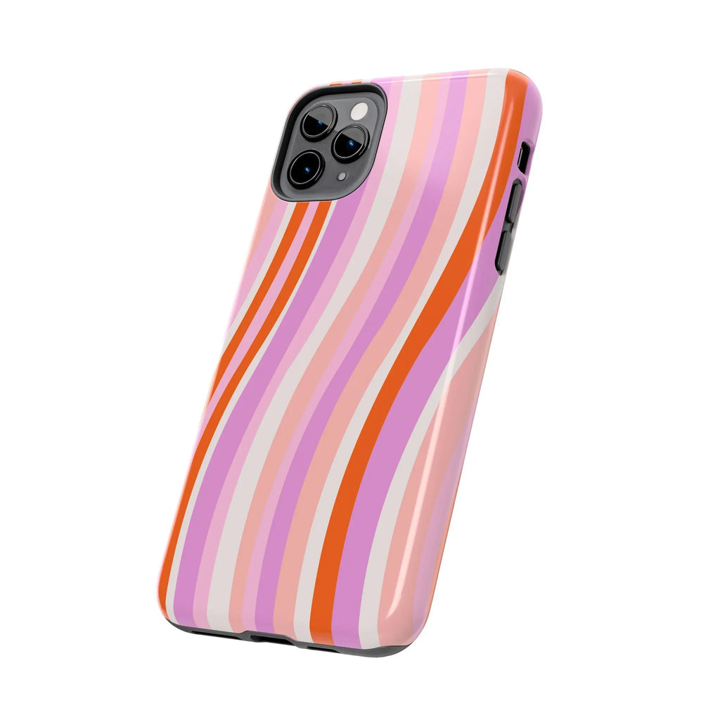 Wave Nostalgia Phone Case (Apple & Android) - Pink Sweetheart