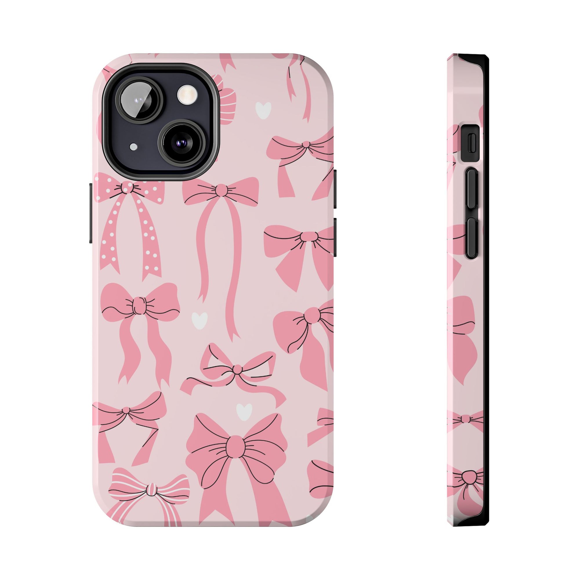 Pink Bow Ribbons Phone Case (Apple & Android)