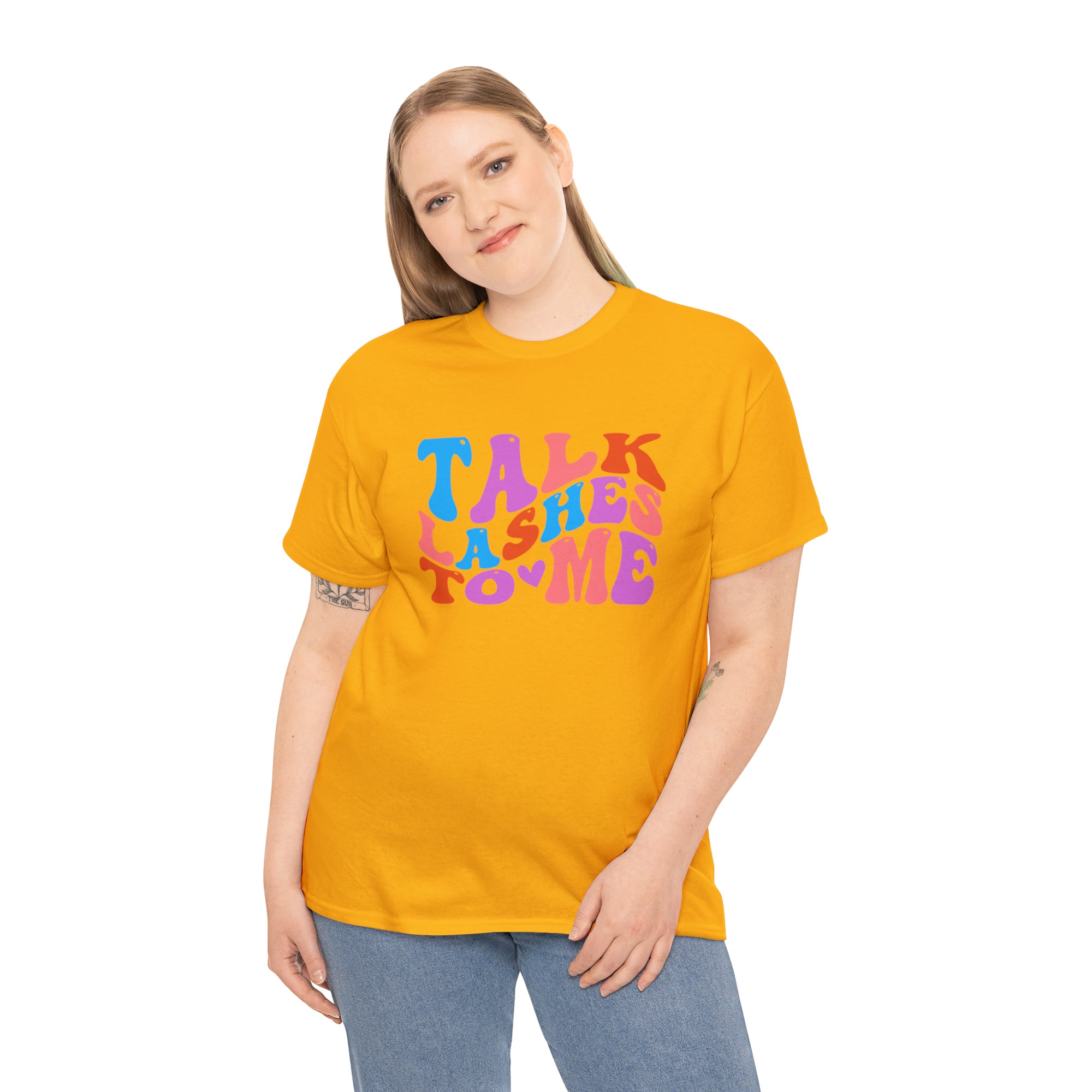 Talk Lashes to Me Cotton Tee