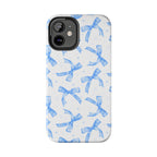 Lacey Baby Blue Ribbons Phone Case (Apple & Android)