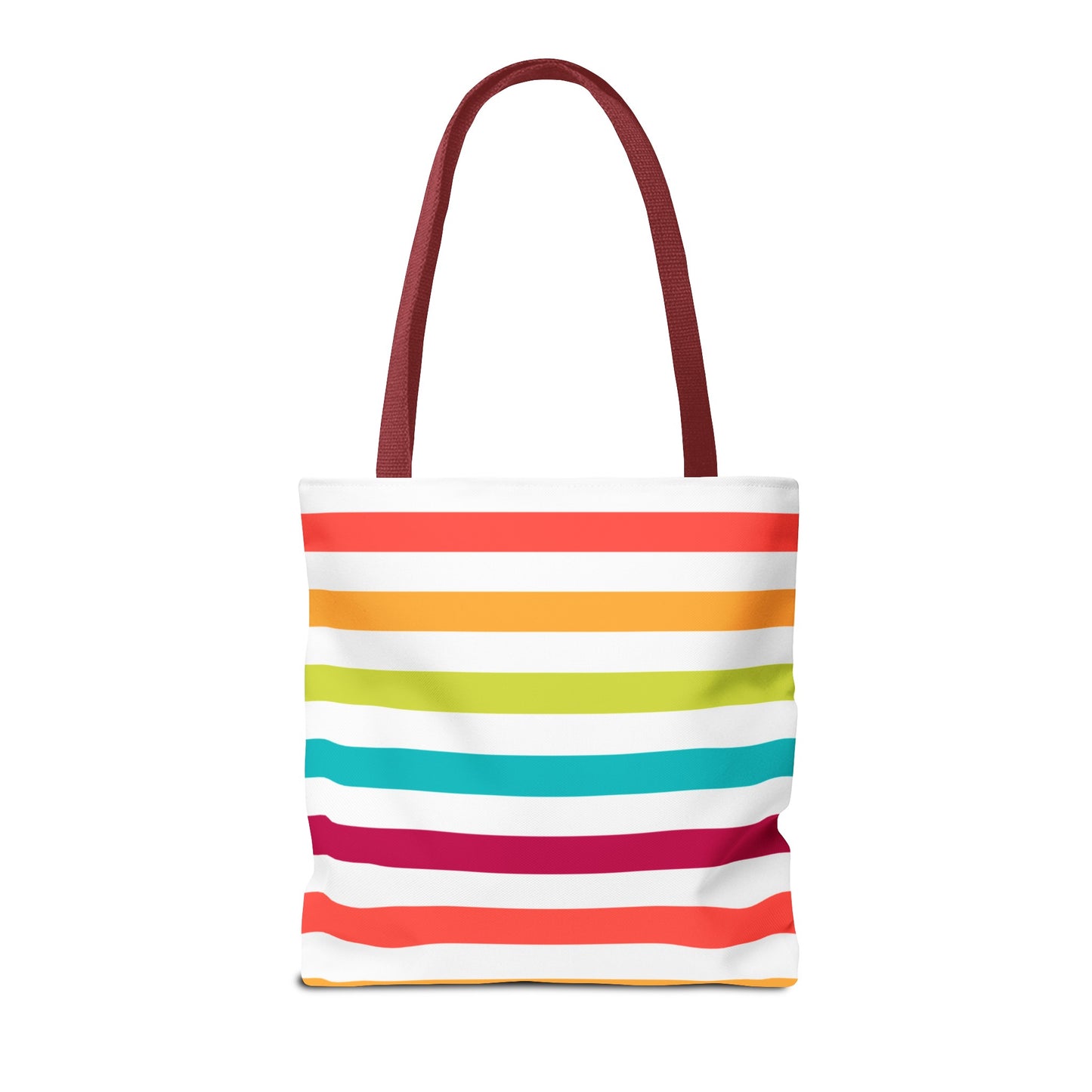 Colorful Candy Lines Tote Bag