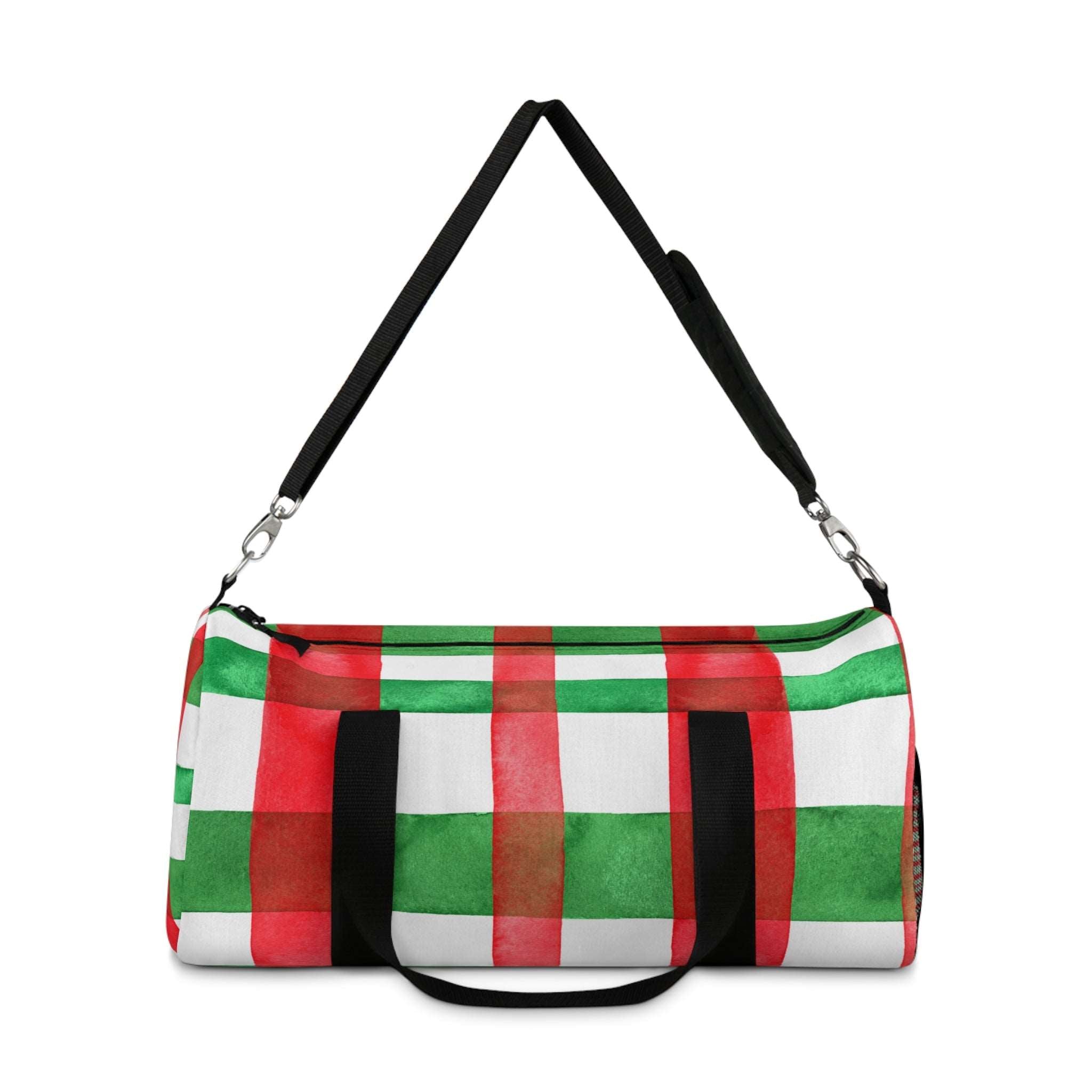 Christmas Wrapping Paper Duffel Bag