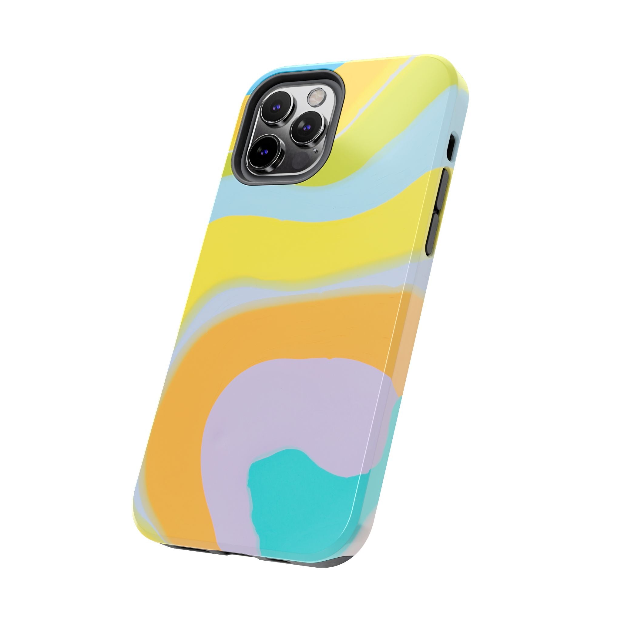 Colorful Pastel Marble Pattern Phone Case (Apple & Android)