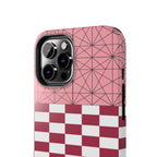 Geometric Kimono Tough Phone Case (Apple & Android) - Pink Sweetheart