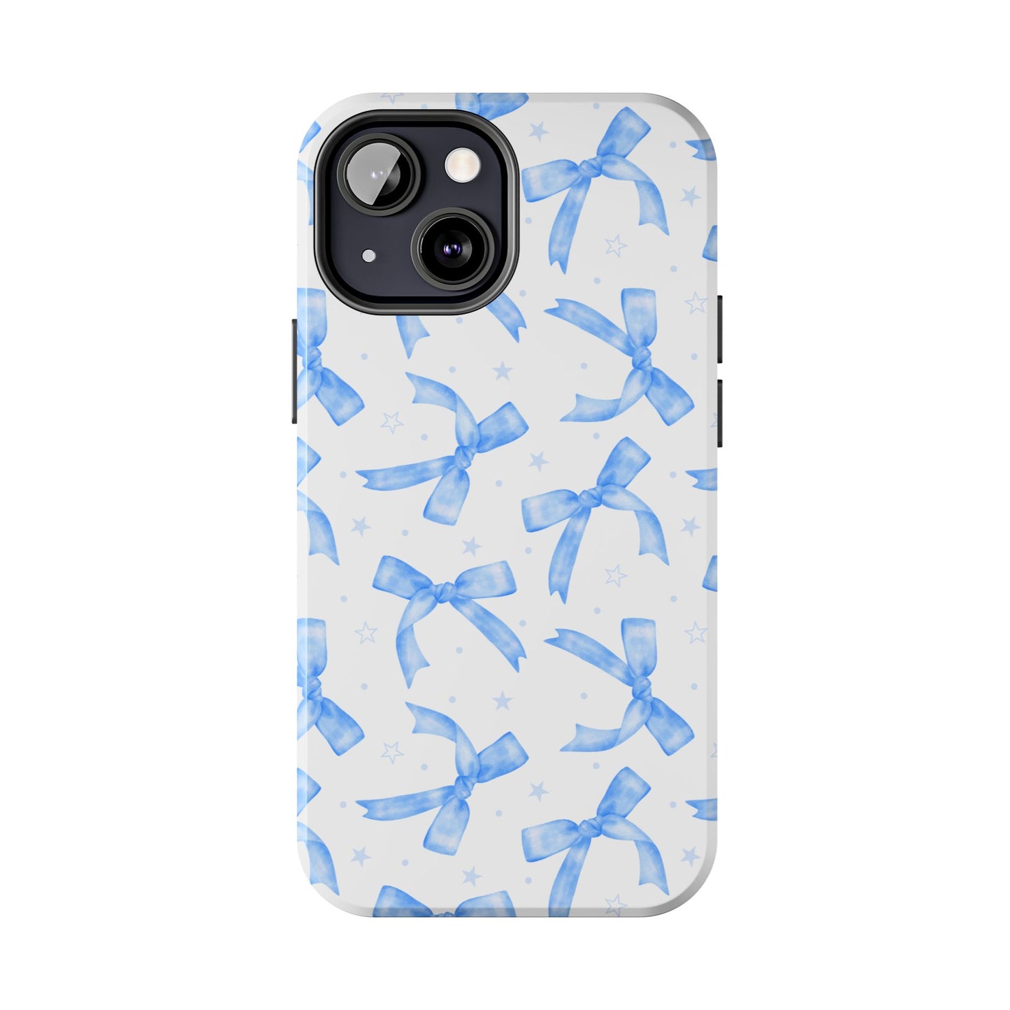 Lacey Baby Blue Ribbons Phone Case