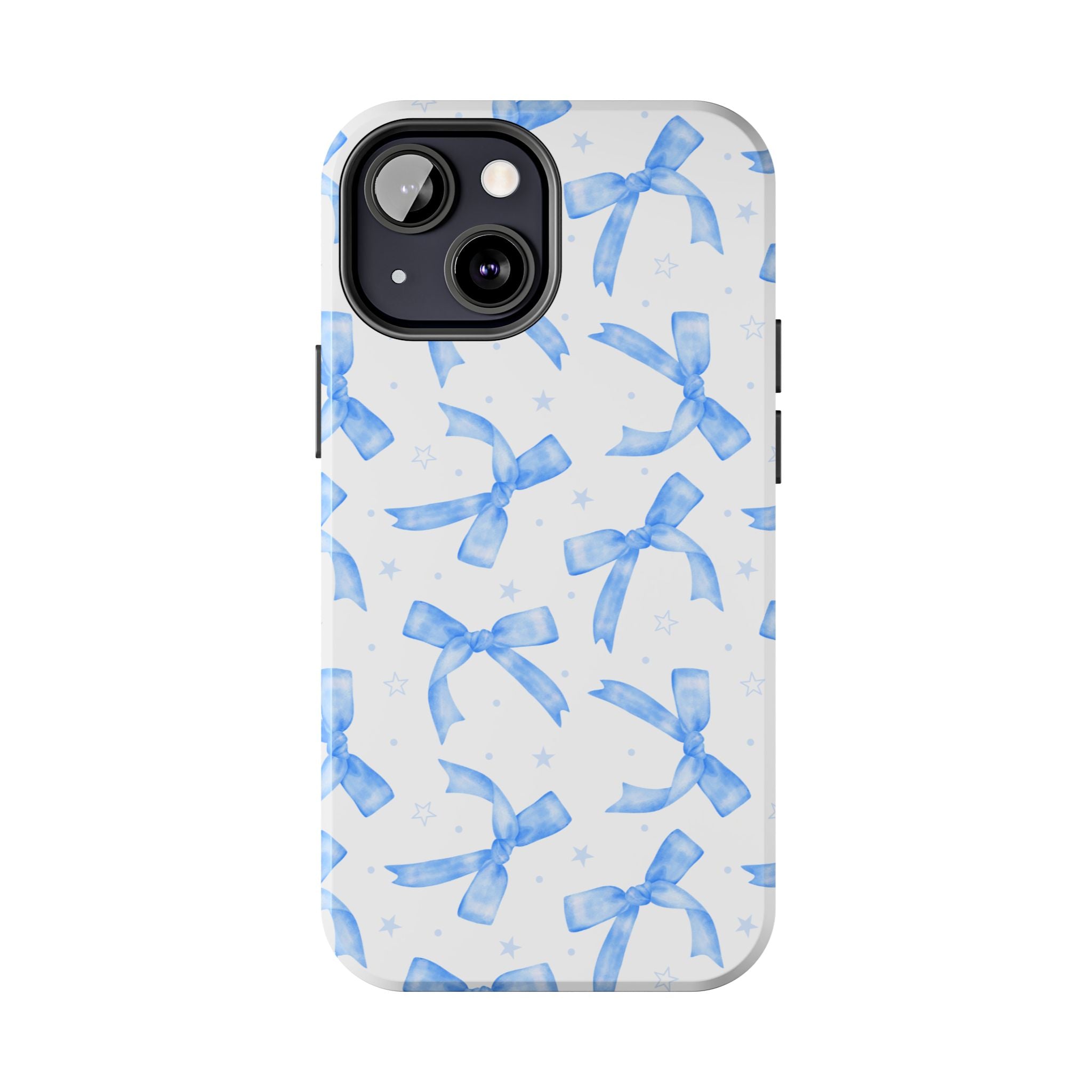 Lacey Baby Blue Ribbons Phone Case (Apple & Android)