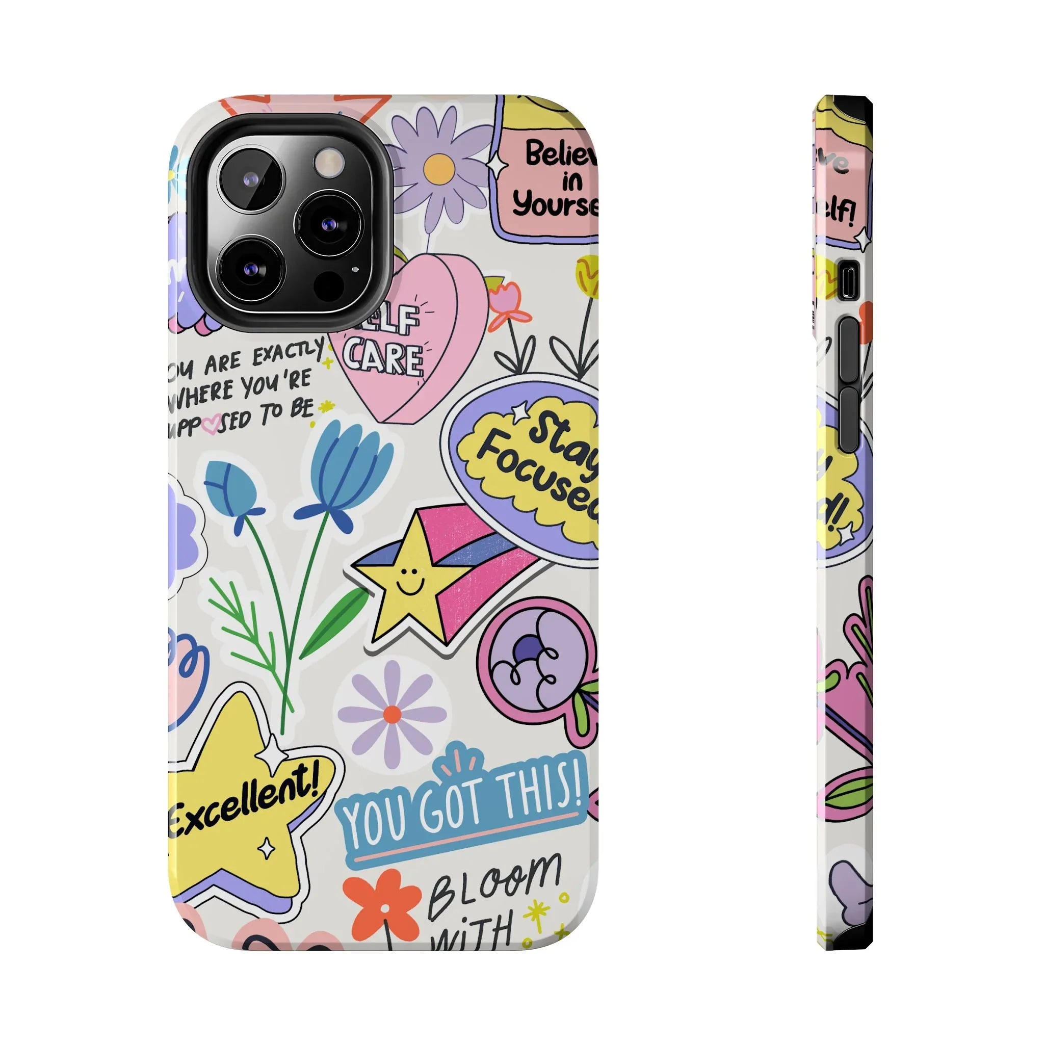 Motivational Phone Case (Apple & Android) - Pink Sweetheart
