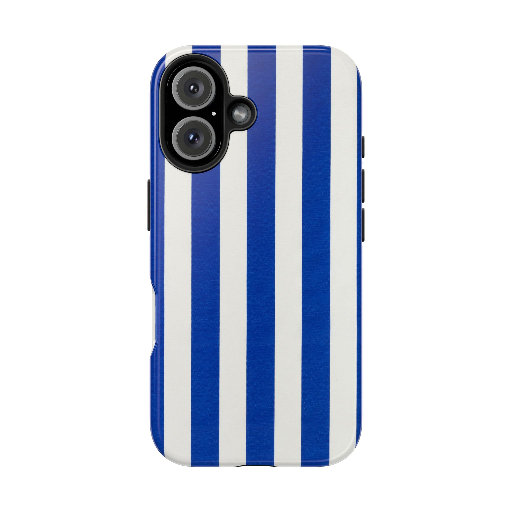 Blue & White Stripes Phone Case (Apple & Android)