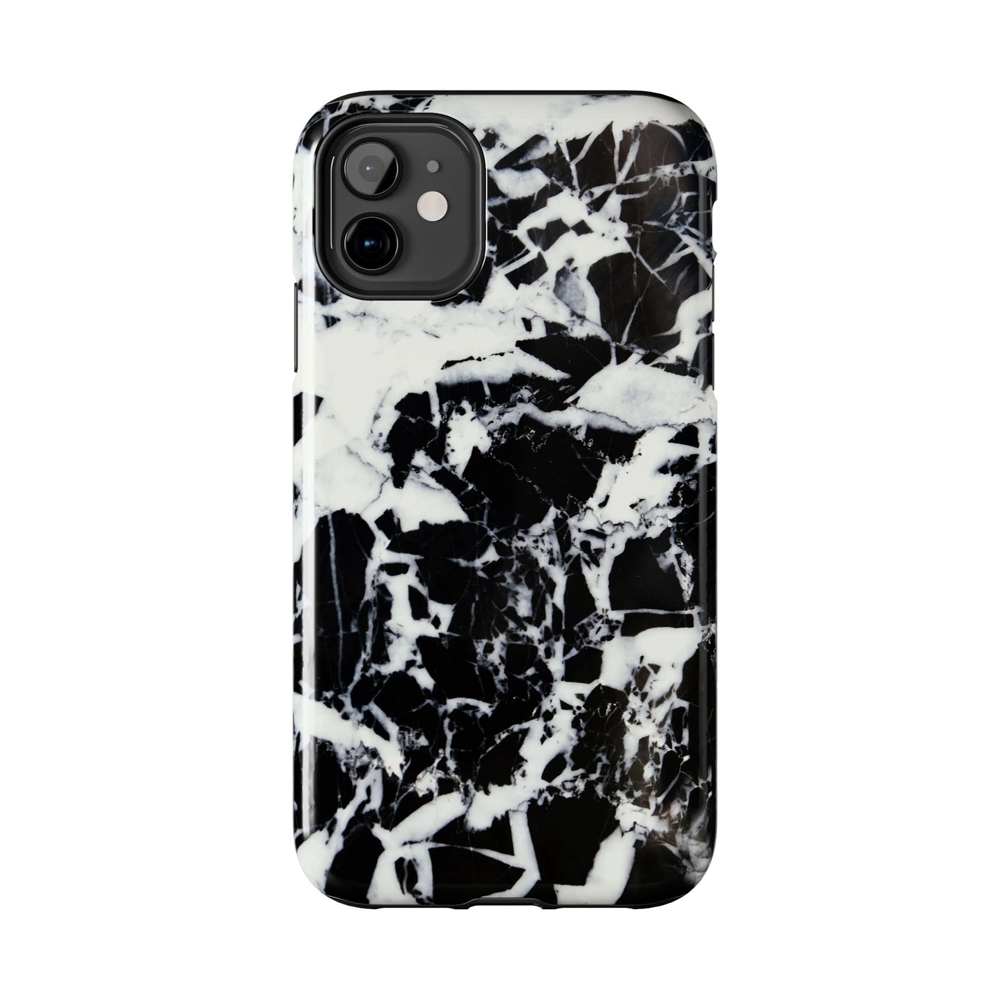 Black & White Shattered Phone Case