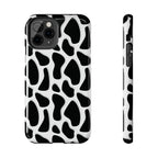 Spotted Animal Print Phone Case (Apple & Android) - Pink Sweetheart