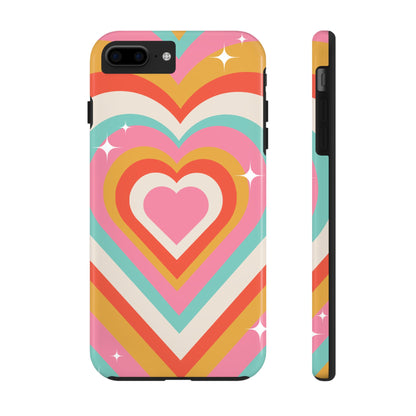 Psychedelic Hearts Phone Case