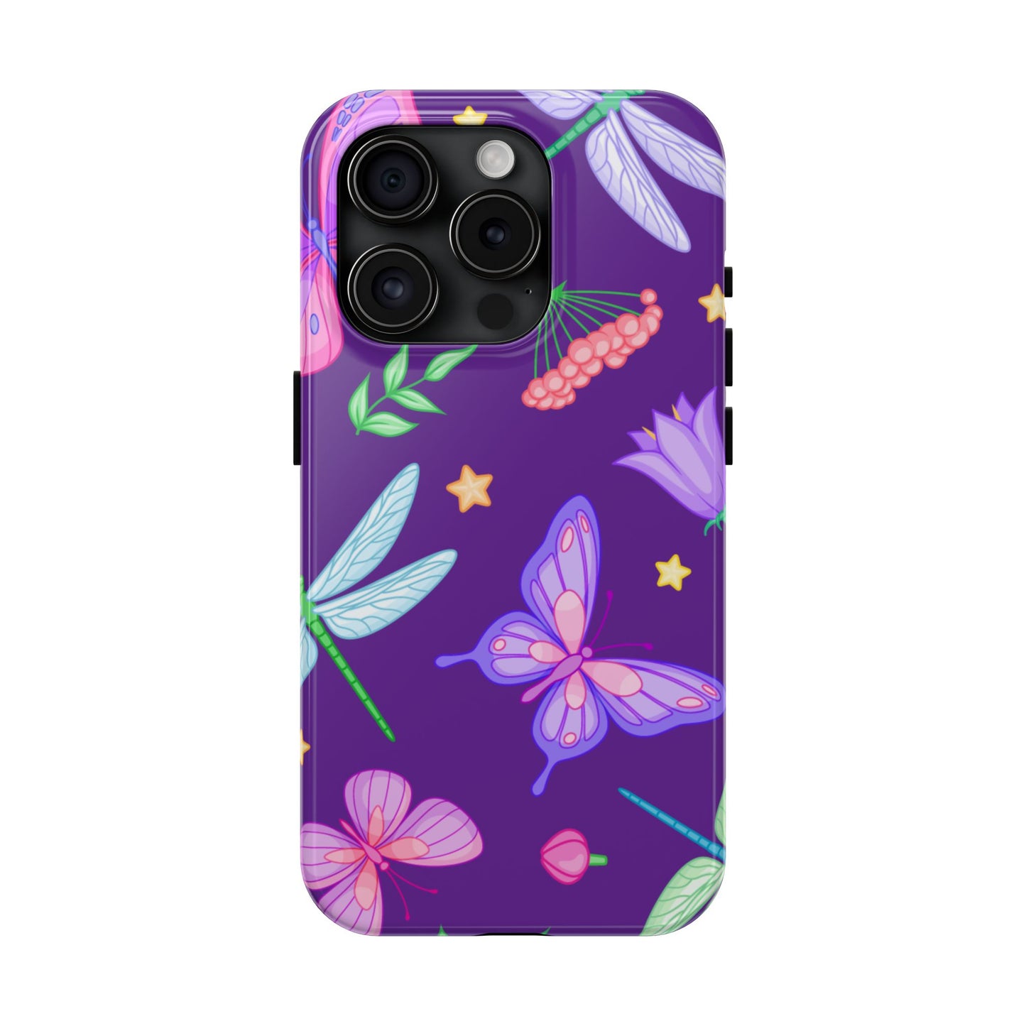 Purple Majestic Butterfly Phone Case