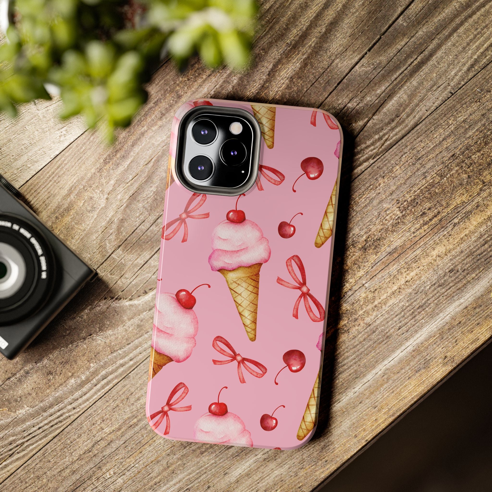 Cherry on Top Ice Cream Phone Case (Apple & Android)