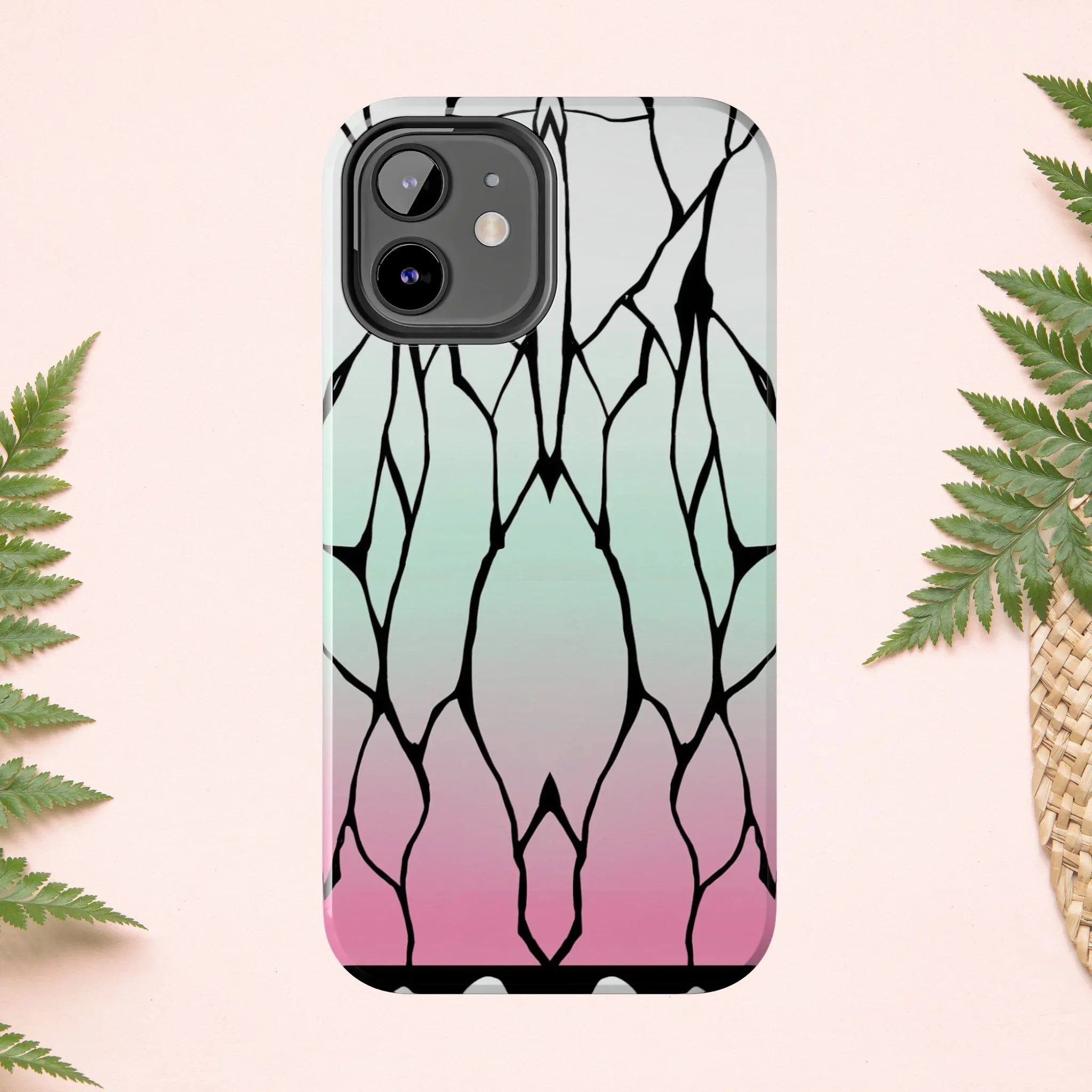 Butterfly Kimono Tough Phone Case (Apple & Android) - Pink Sweetheart