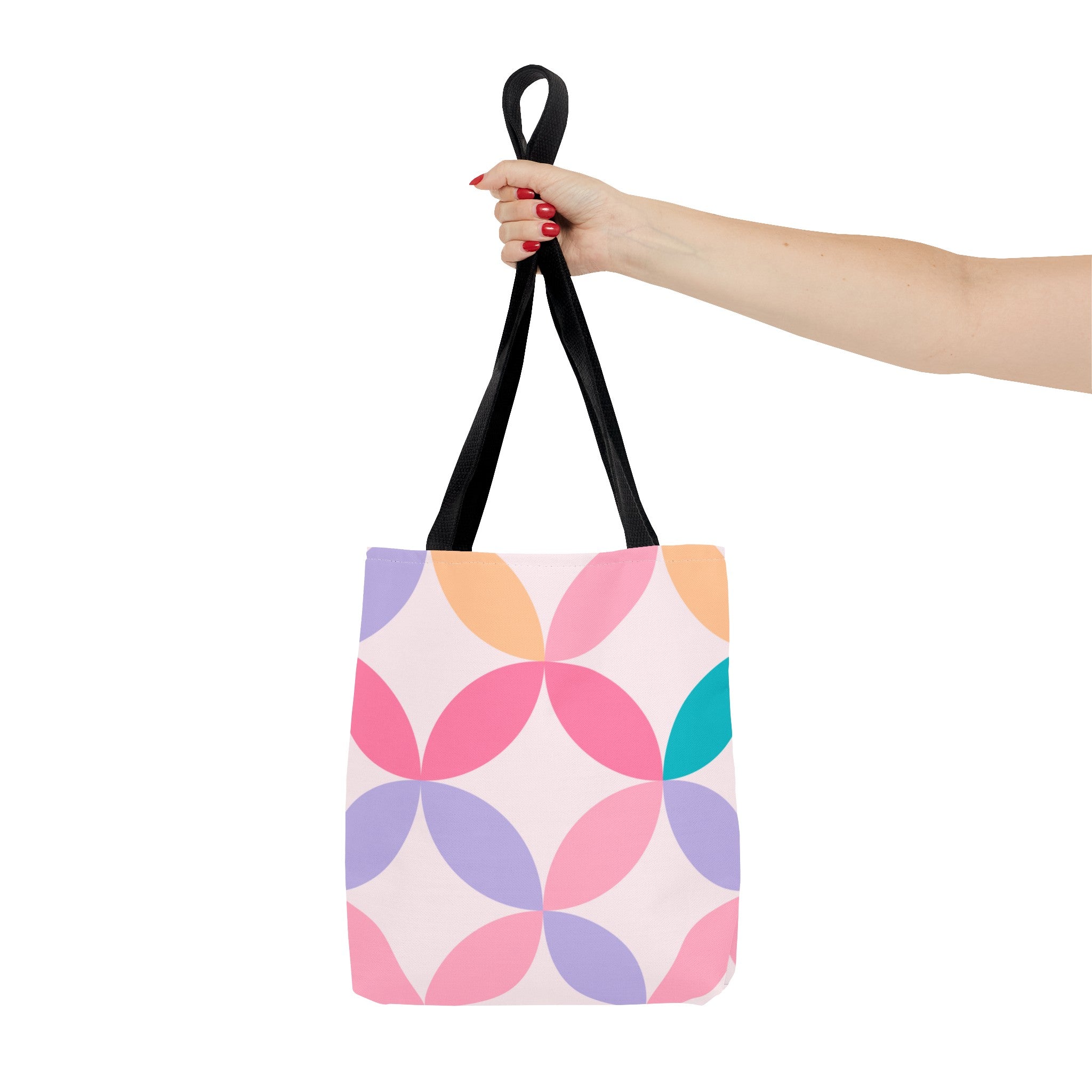 Pastel Geometric Tote Bag