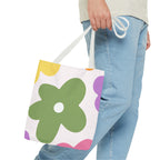Retro Floral Tote Bag