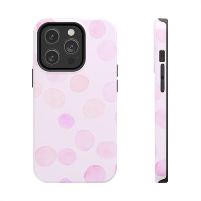 Watercolor Dots Phone Case