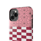 Geometric Kimono Tough Phone Case (Apple & Android) - Pink Sweetheart