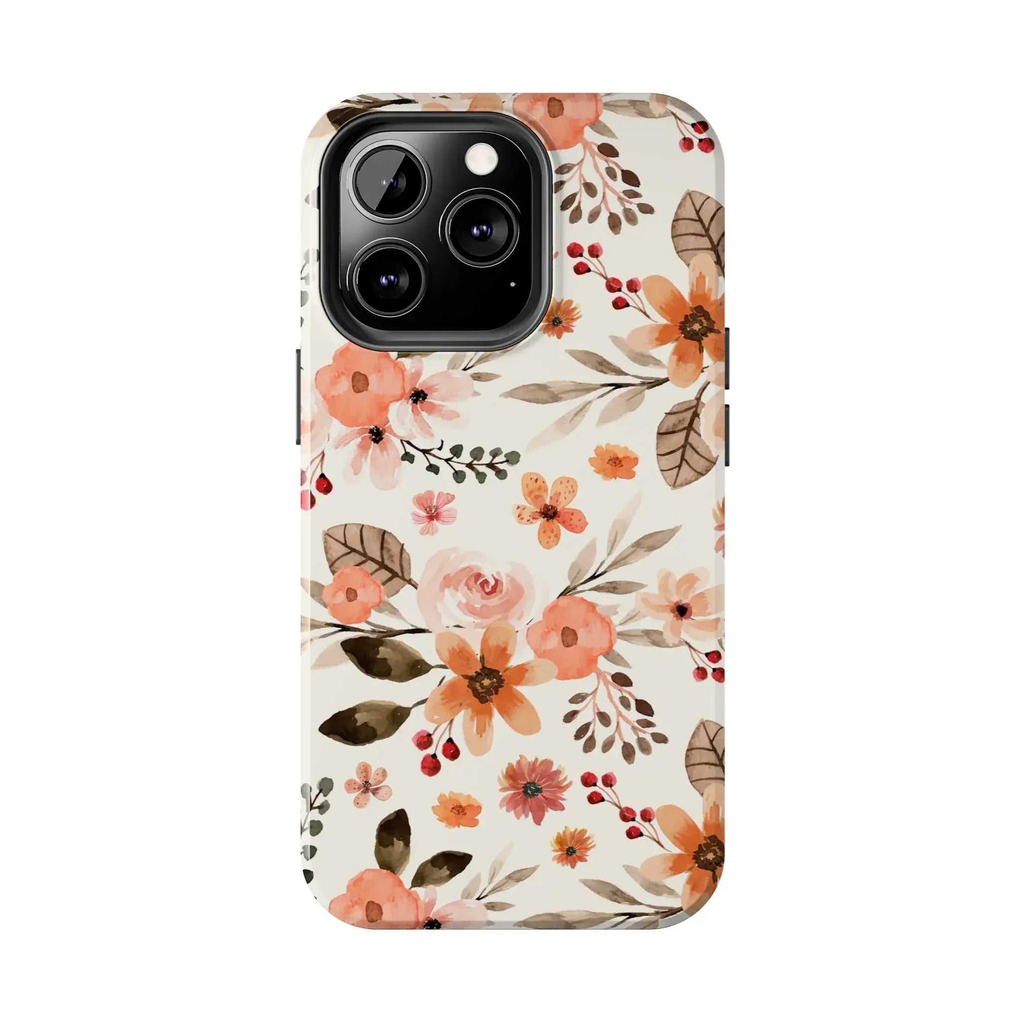 Timeless Vintage Florals Phone Case (Apple & Android) - Pink Sweetheart
