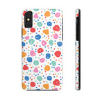 Seamless Hand Drawn Polka Phone Case (Apple & Android)