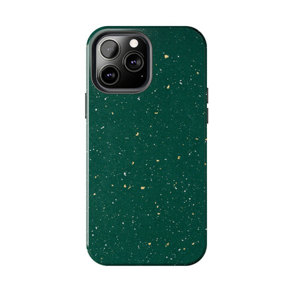 Emerald Gold Flecked Phone Case