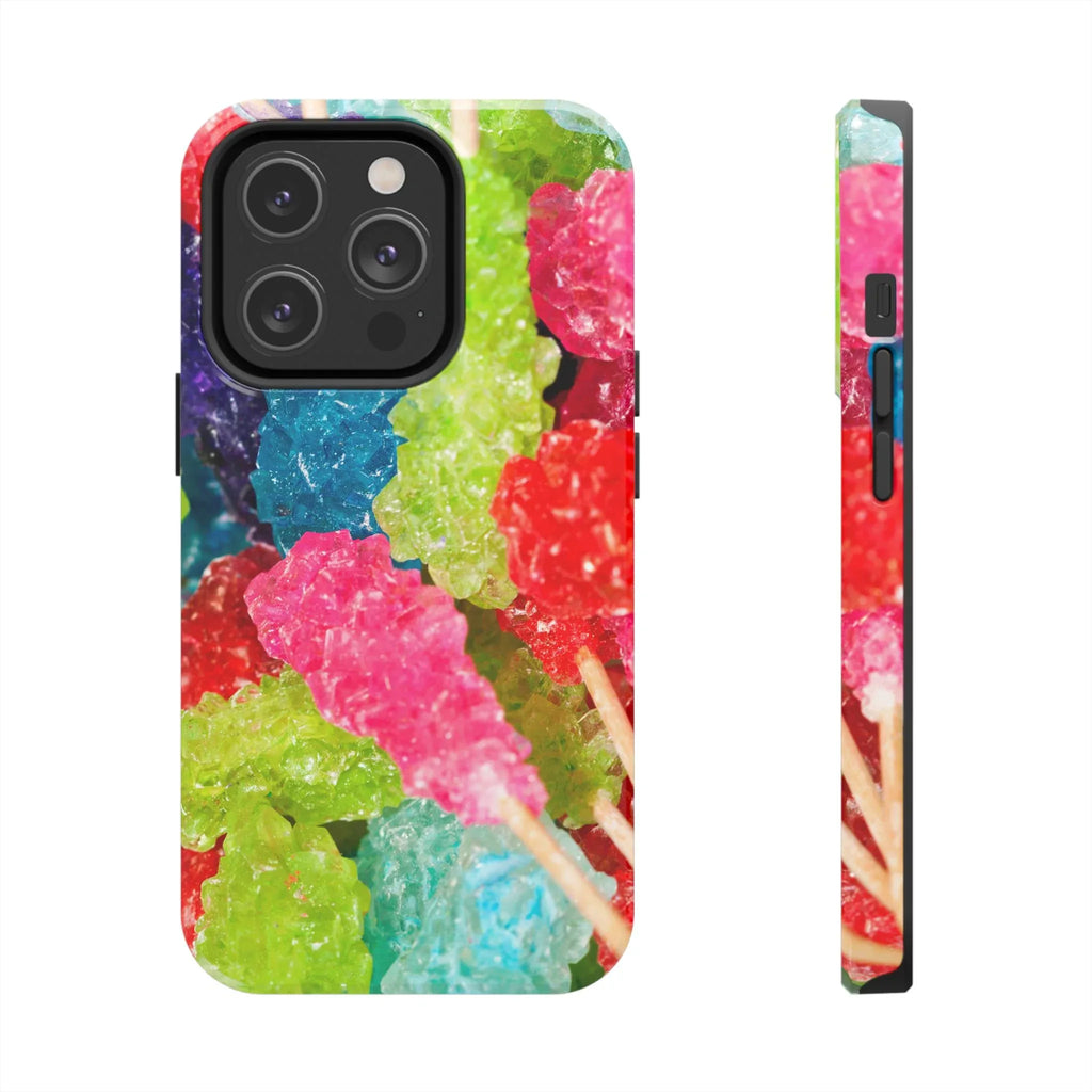 Rock Candy Phone Case (Apple & Android) - Pink Sweetheart
