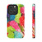 Rock Candy Phone Case (Apple & Android) - Pink Sweetheart
