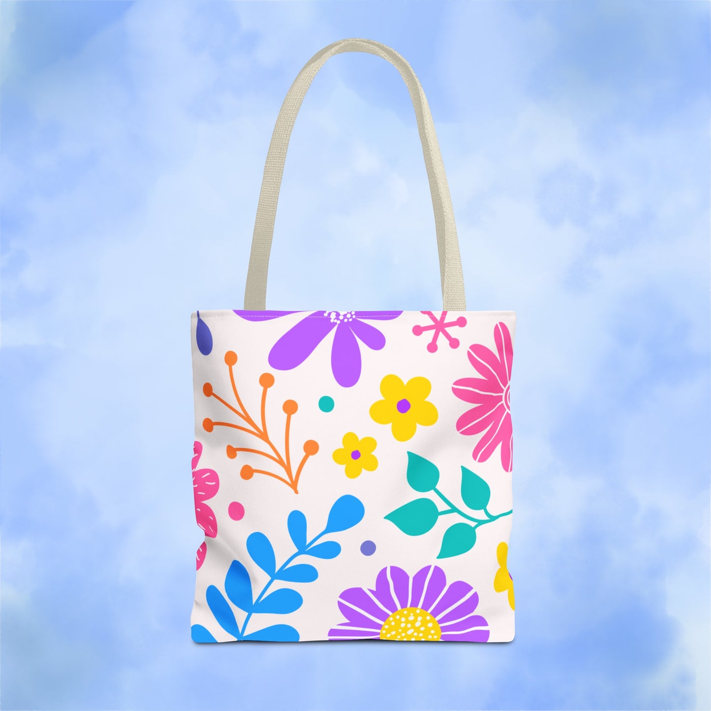 Fun Florals Tote Bag