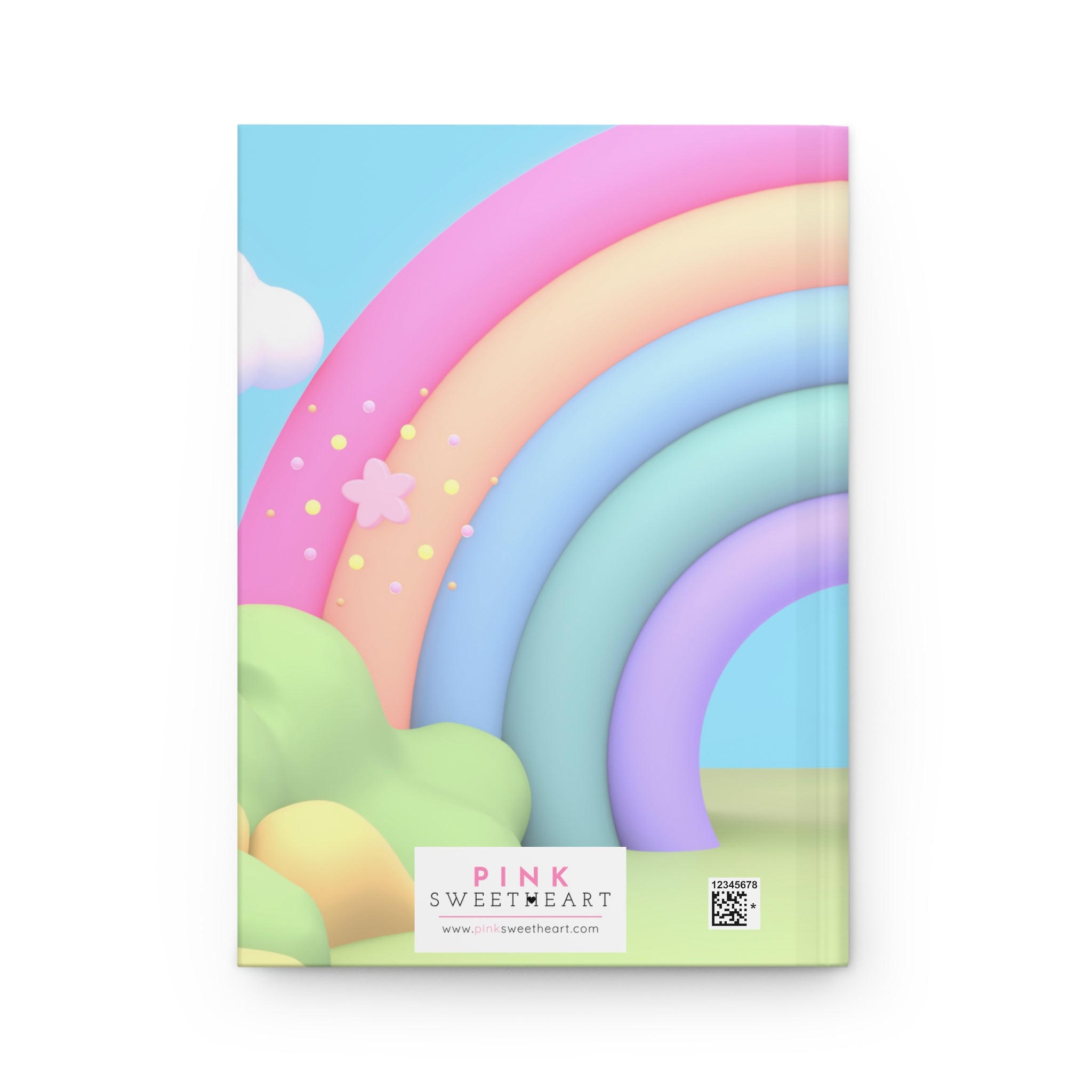 Rainbow Cuteness Hardcover Matte Journal