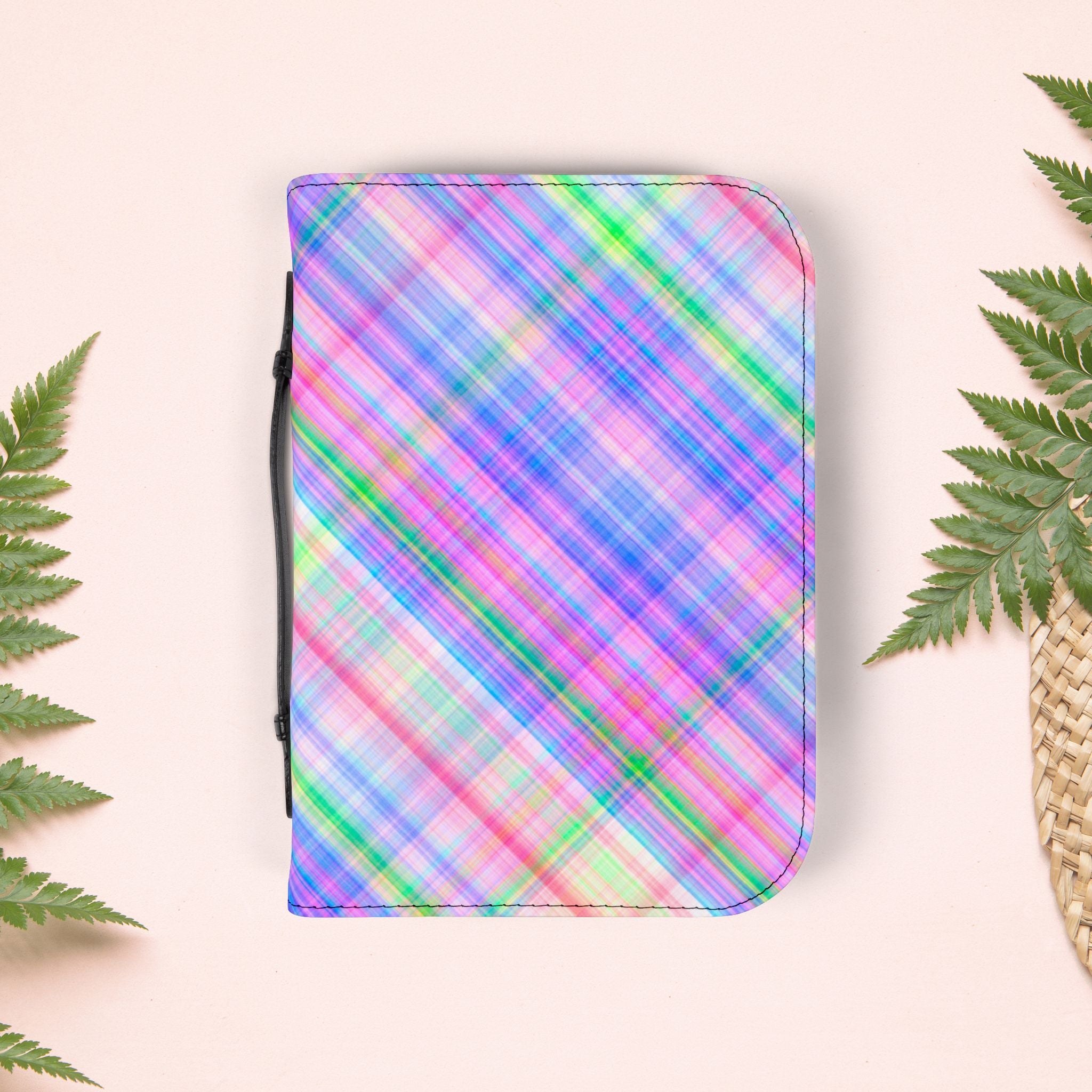 Rainbow Flannel Book Cover