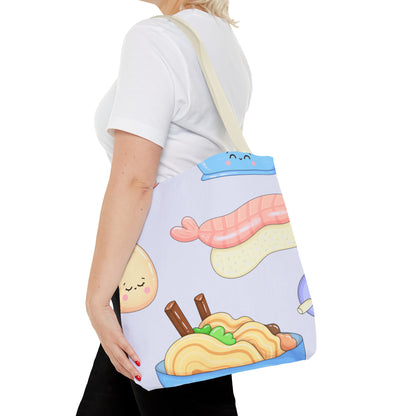 Kawaii Anime Snacks Tote Bag