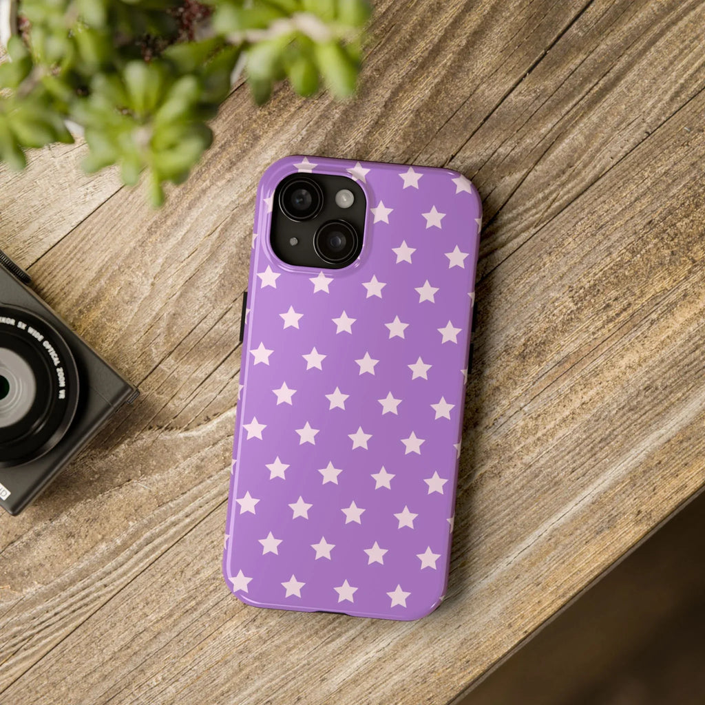 Purple Star Power Phone Case (Apple & Android) - Pink Sweetheart