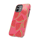 Watermelon Slices Phone Case (Apple & Android) - Pink Sweetheart
