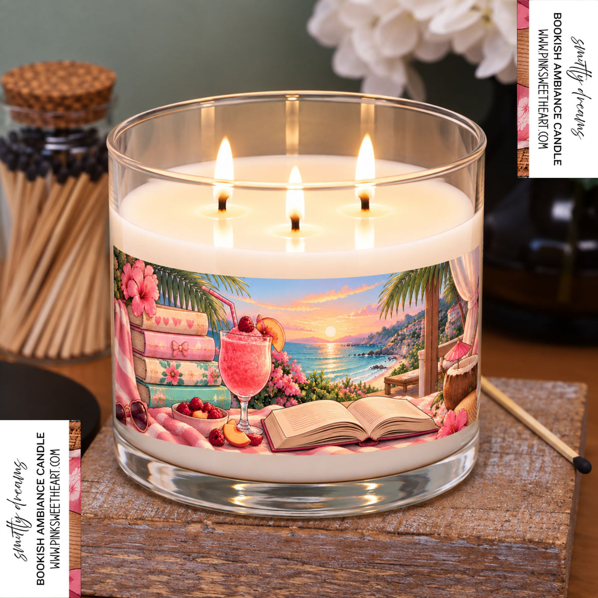 Ambiance Bookish Scented Candle